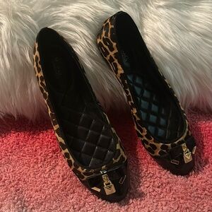 Michael Kors leopard print flats only wore a few times